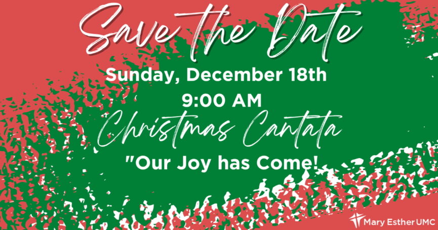 Christmas Cantata 2022 save the date