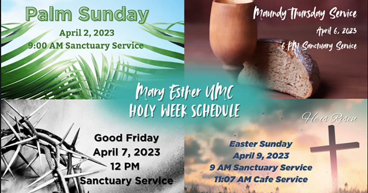 Featured image for “Holy Week 2023 Schedule”
