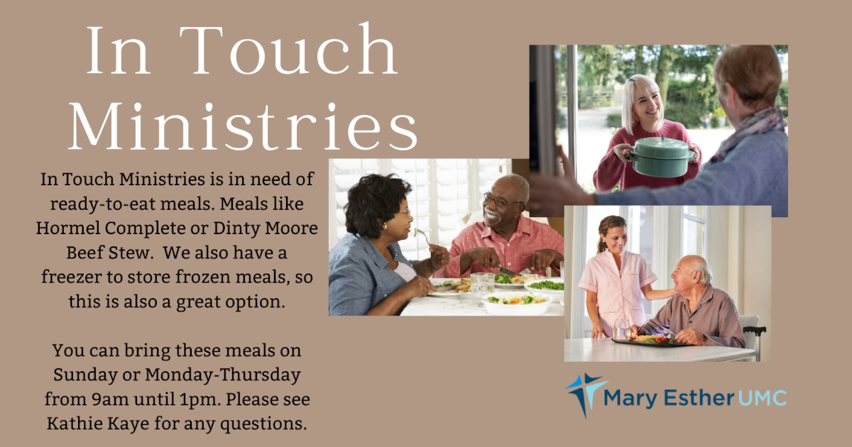 Featured image for “In Touch Ministries Needs Ready-to-Eat Meals”